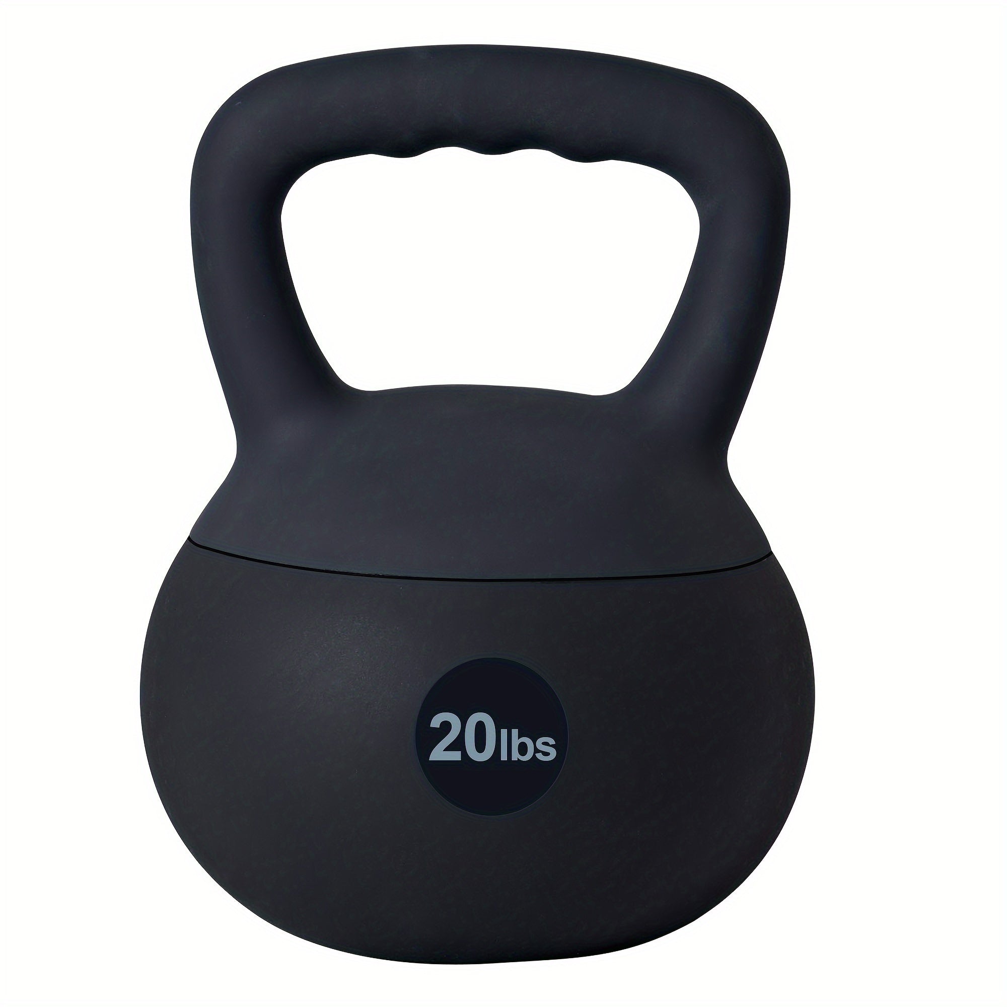 SogesPower Soft PVC Kettlebell – Durable, Anti-Slip Design for Strength Training &amp; Full-Body Workouts