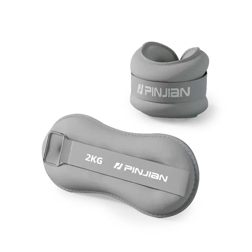 Ankle Weights for Yoga, Running & Gym – Soft Sand 2PCS Adjustable Training Set