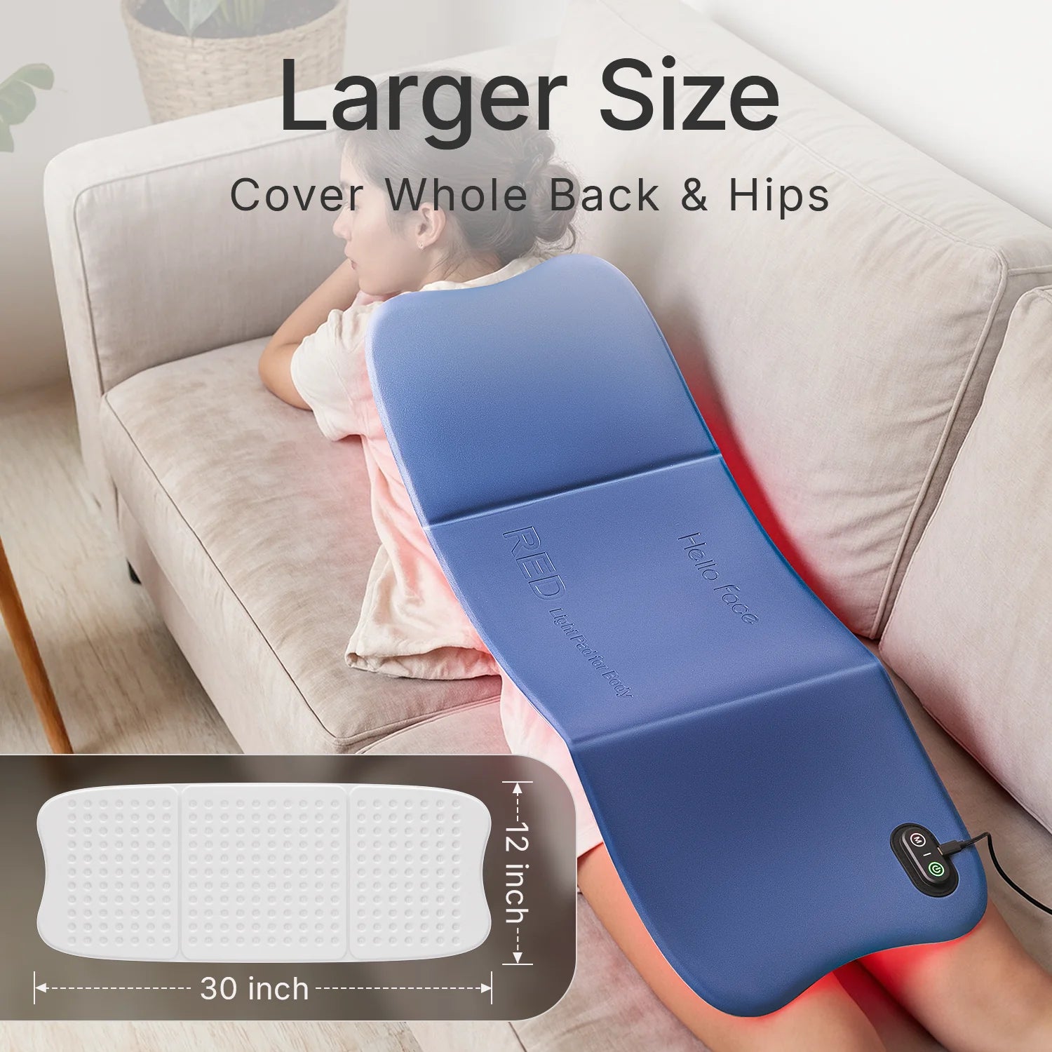 HELLO FACE L7 Red Light Therapy Mask – 4-Mode LED Facial Rejuvenation &amp; Skin Repair Device