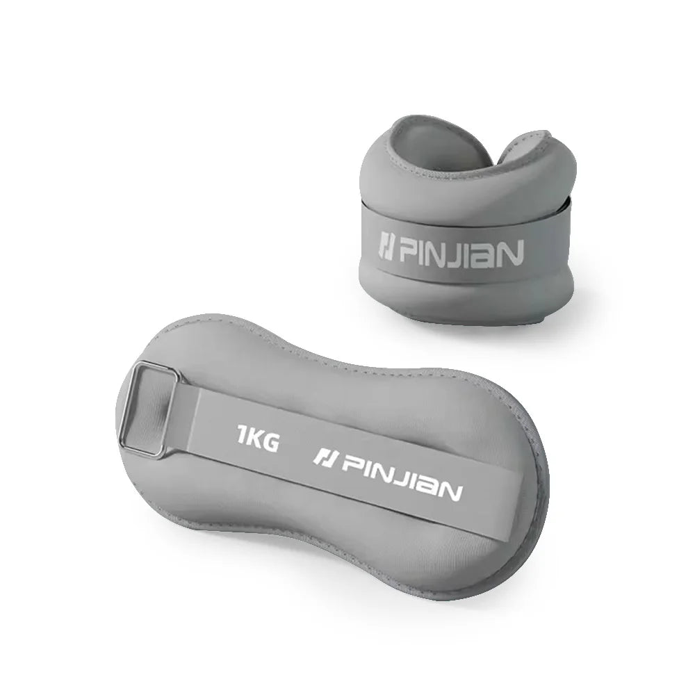 Ankle Weights for Yoga, Running & Gym – Soft Sand 2PCS Adjustable Training Set