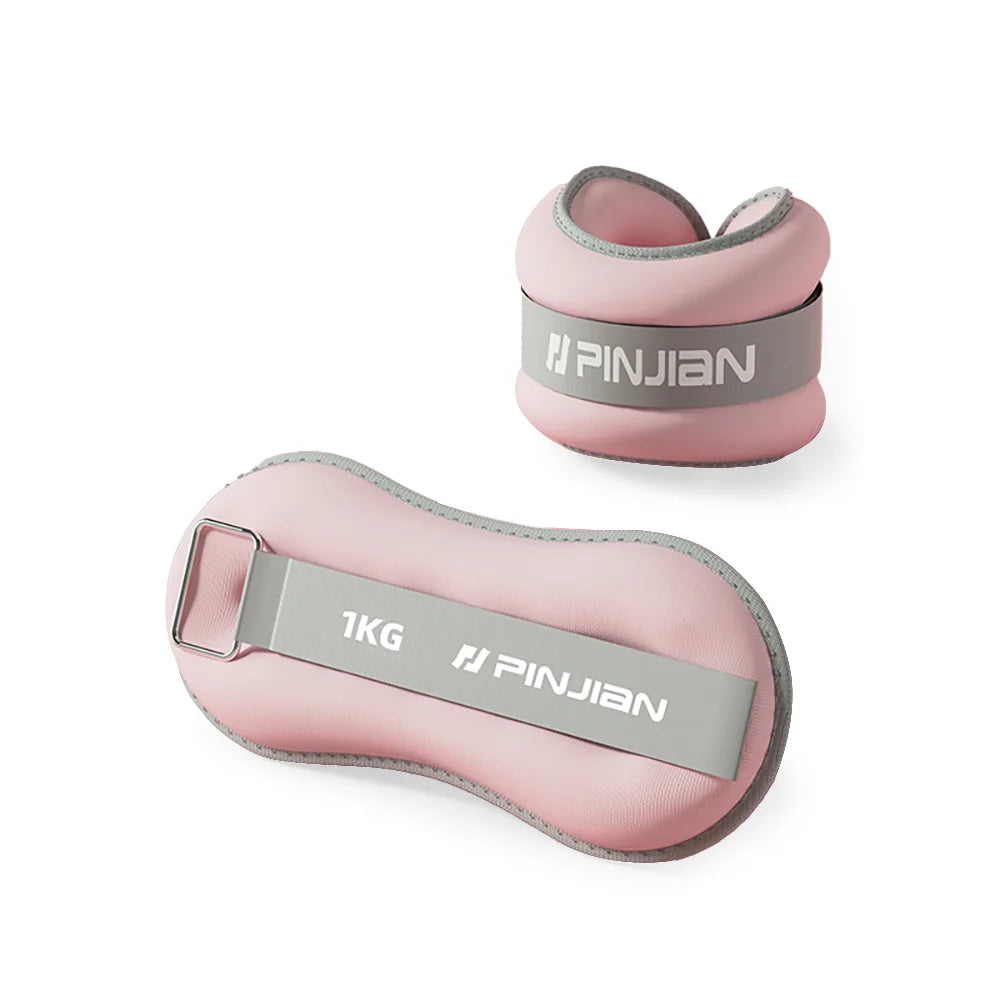 Ankle Weights for Yoga, Running & Gym – Soft Sand 2PCS Adjustable Training Set