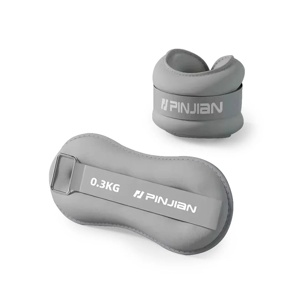 Ankle Weights for Yoga, Running & Gym – Soft Sand 2PCS Adjustable Training Set