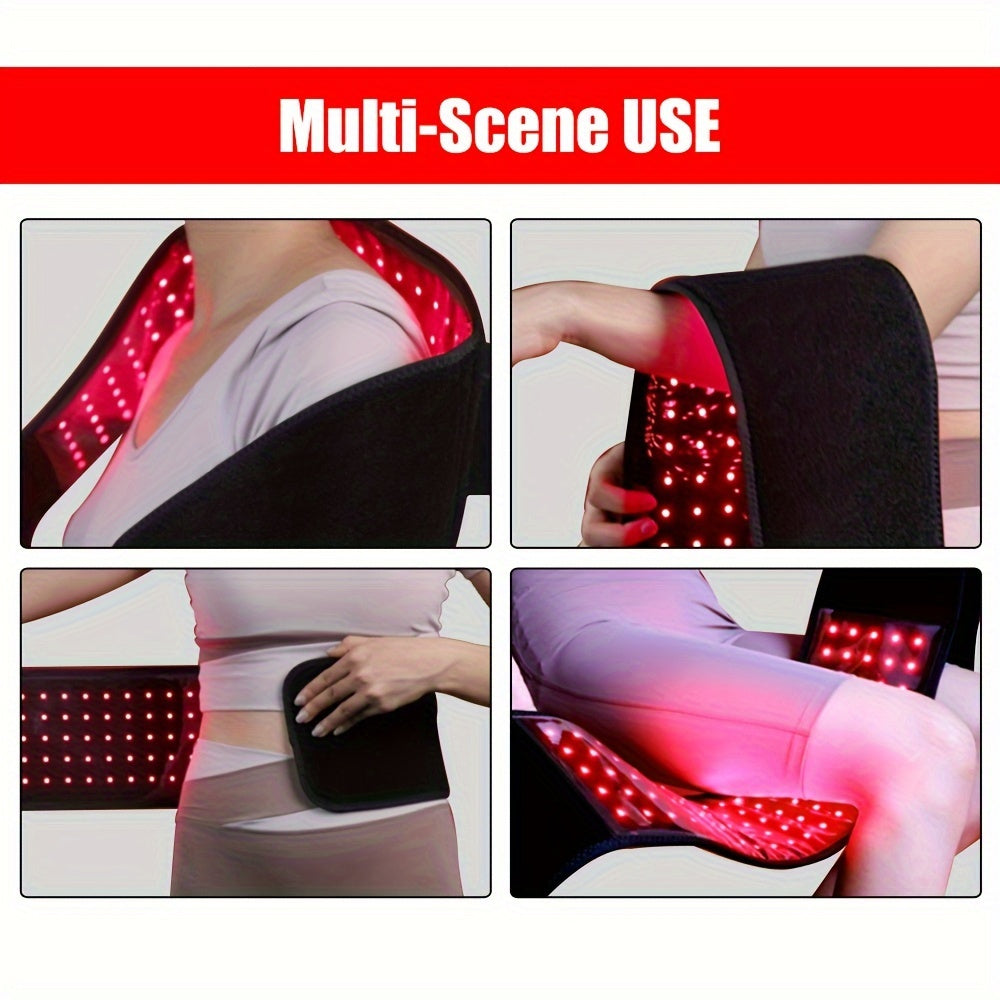 Upgraded Red Light Therapy Belt – 3-in-1 Infrared LED Pain Relief &amp; Recovery Wrap by Healthcare Electronic