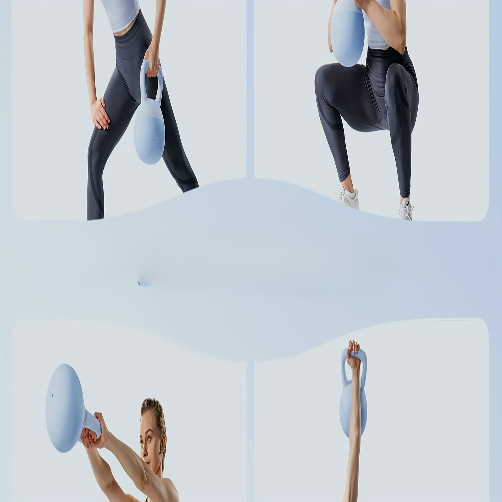 MERACH Soft Kettlebells, Weights for Women And Men, Sea And Iron Sand Filled Kettlebells for Home Workouts, Fitness, 25lb Blue/Purple