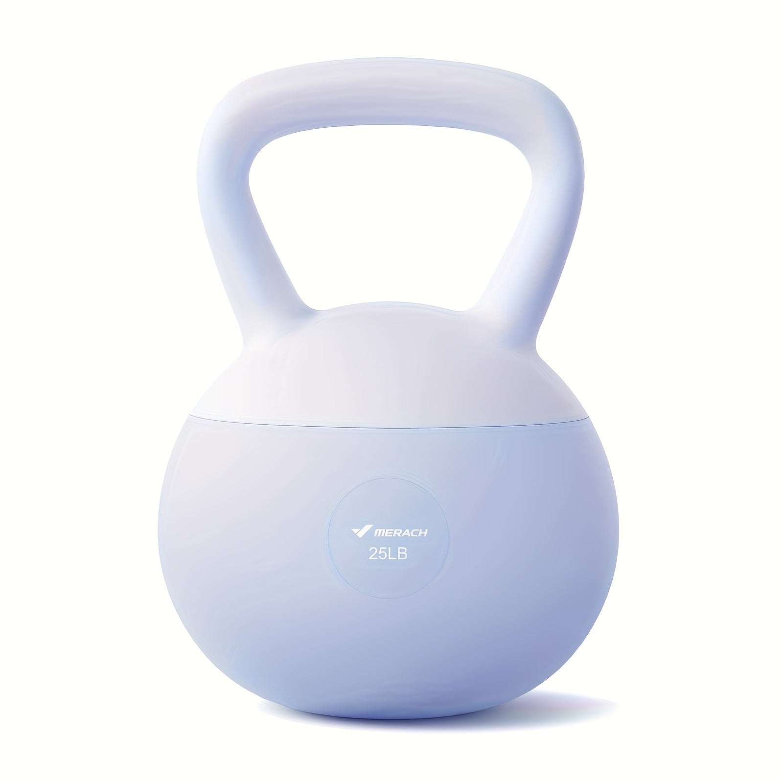 MERACH Soft Kettlebells, Weights for Women And Men, Sea And Iron Sand Filled Kettlebells for Home Workouts, Fitness, 25lb Blue/Purple